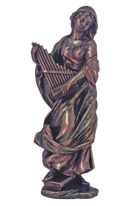 SR-75405 St. Cecilia in Cold Cast Bronze 8.5"