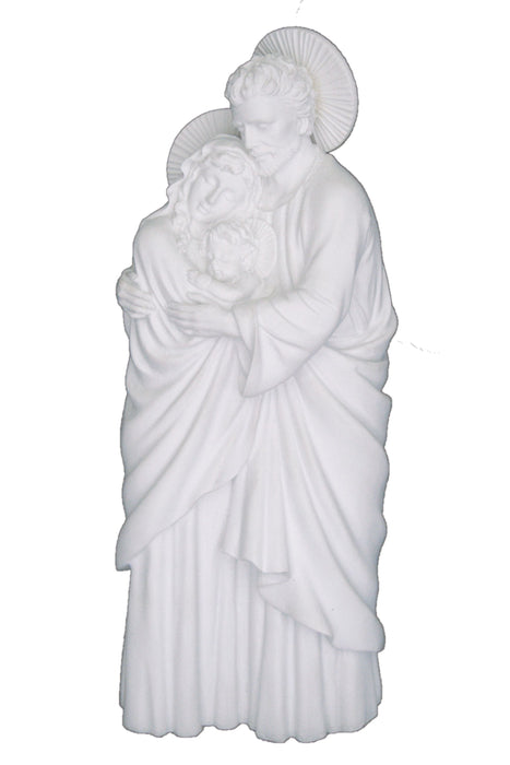 SR-75439-W Holy Family in White 10"