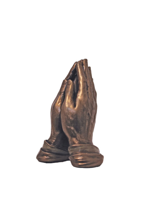 SR-77724 Praying Hands in Cold Cast Bronze 3"