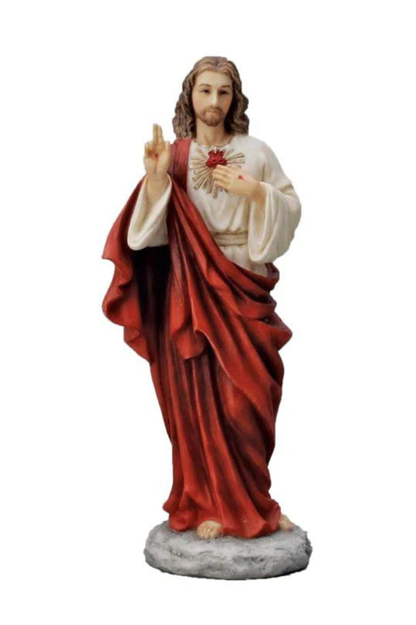 SR-77782-C Sacred Heart of Jesus in Color 8"