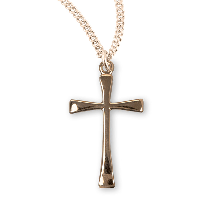 Gold Over Sterling Silver Cross - GS175418