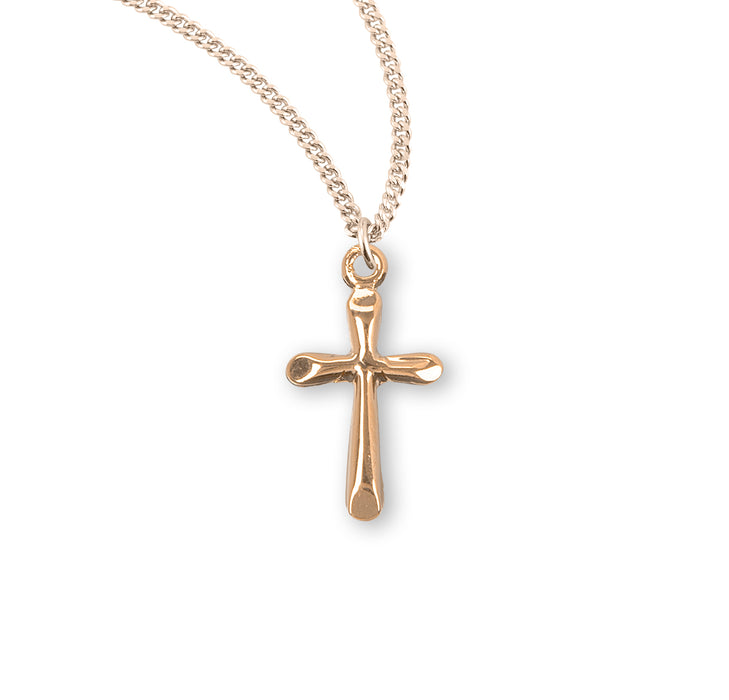 Sterling Silver High Polished Cross - GS372718