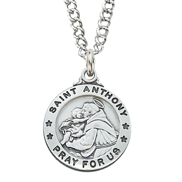 Sterling Silver St. Anthony Pendant - L600AN