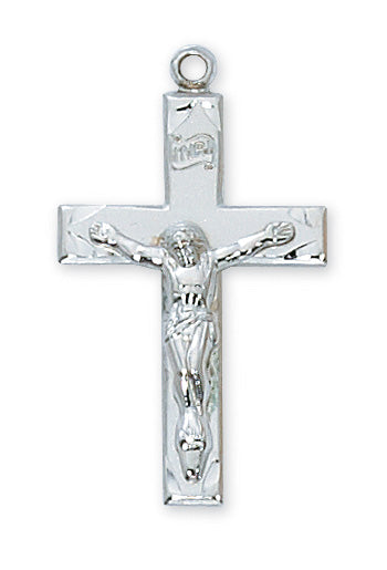 Sterling Silver Crucifix Pendant - L7028