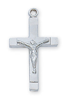 Sterling Silver Crucifix Pendant - L8015