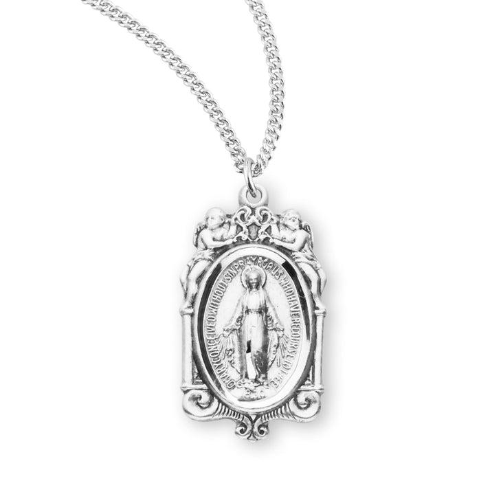 Sterling Silver Miraculous Medal - S113418