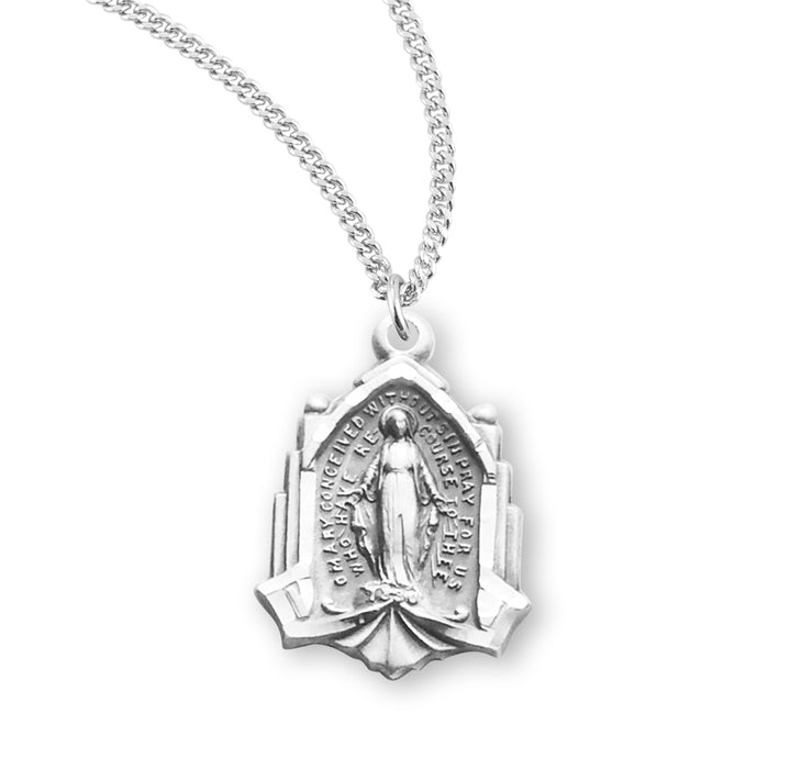 Sterling Silver Miraculous Medal - S116818