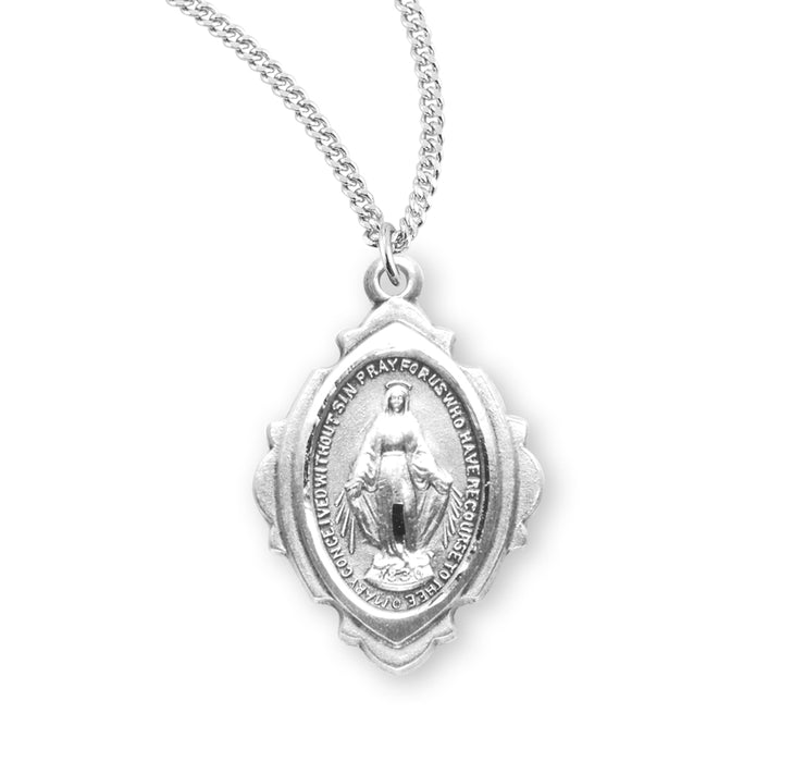 Sterling Silver Miraculous Medal - S118518