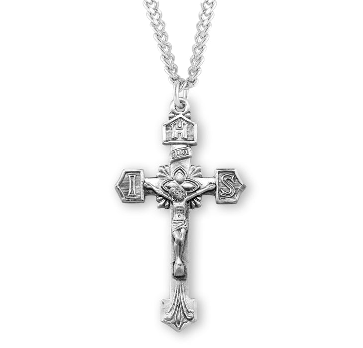 Sterling Silver IHS Crucifix - S14924