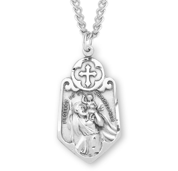 Saint Christopher Sterling Silver Medal - S155524