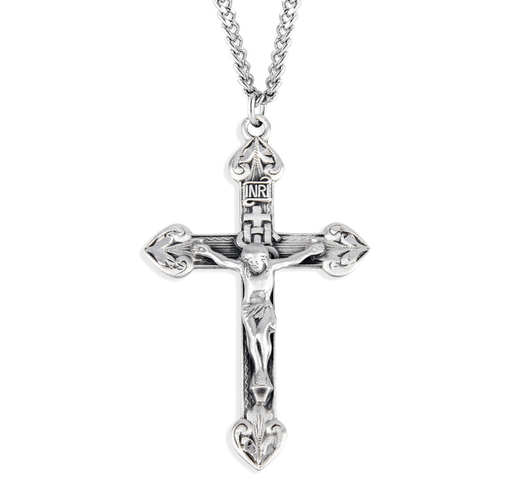 Sterling Silver IHS Crucifix - S18124