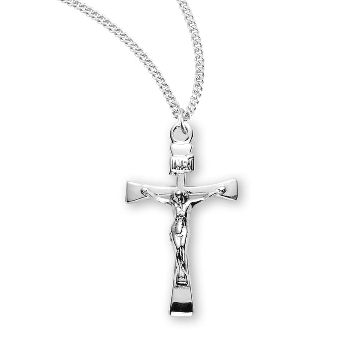 Sterling Silver Narrow Crucifix - S185418