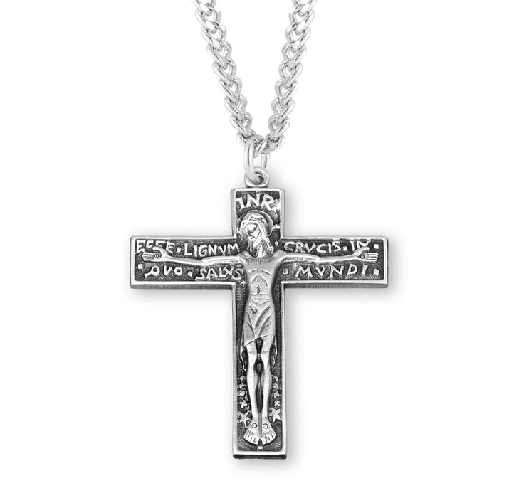Good Friday Sterling Silver Crucifix - S189824