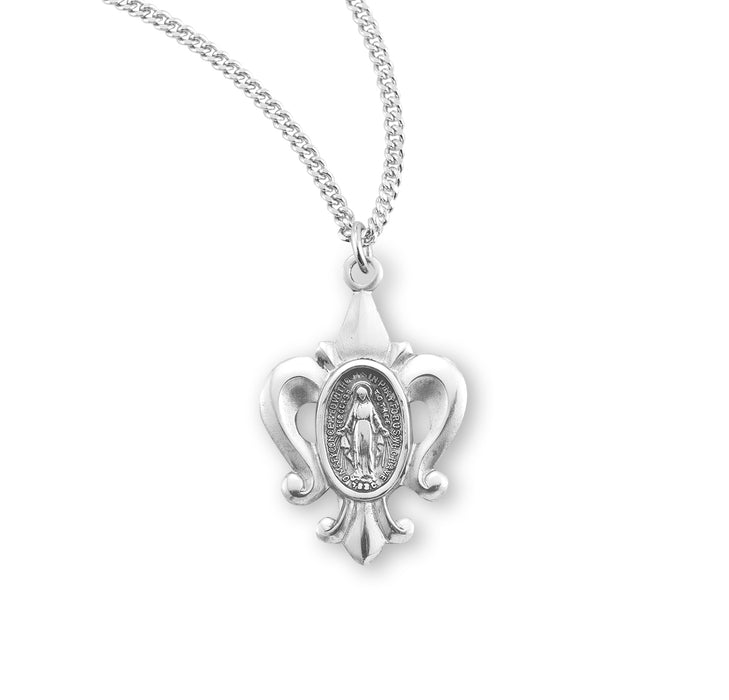 Sterling Silver Miraculous Medal - S210518
