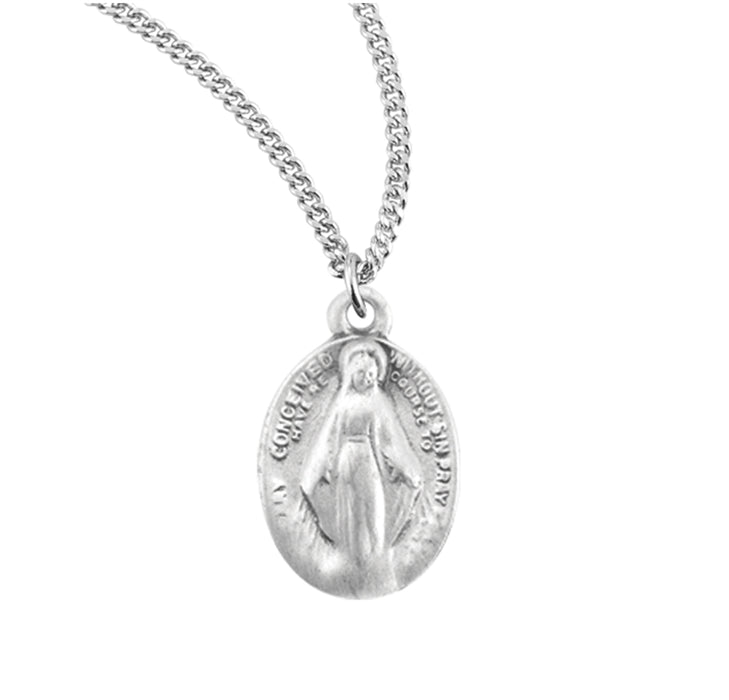 Sterling Silver Baby Miraculous Medal - S311718