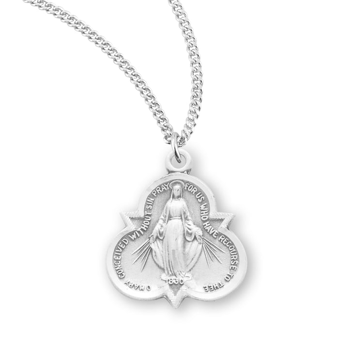 Sterling Silver Miraculous Medal - S312518