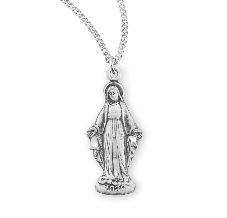 Our Lady of Grace Sterling Silver Medal - S317318