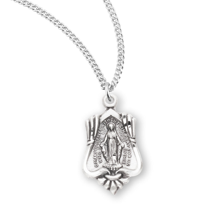 Sterling Silver Miraculous Medal - S317518