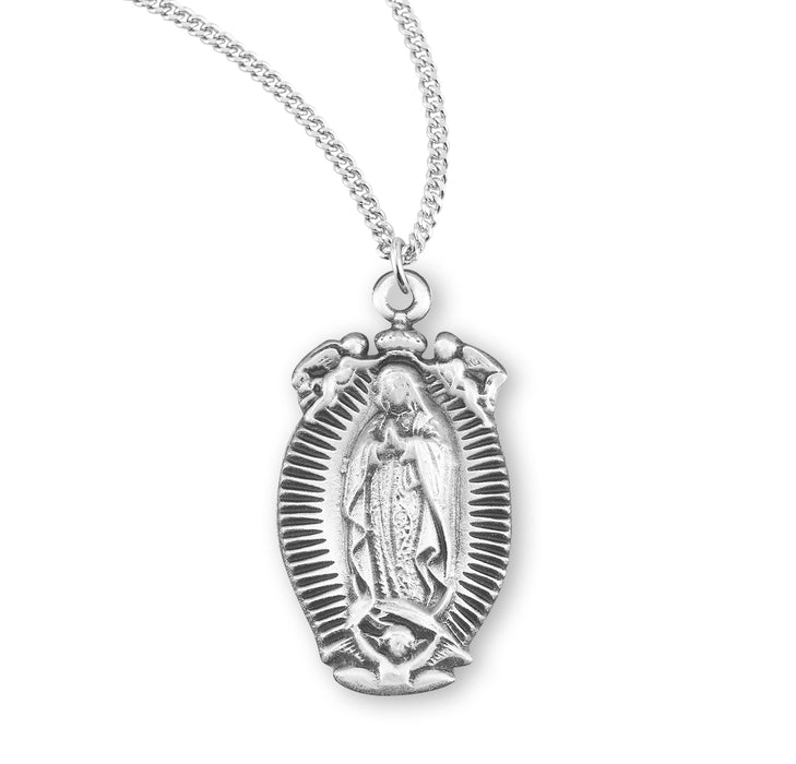 Our Lady of Guadalupe Sterling Silver Medal - S356718