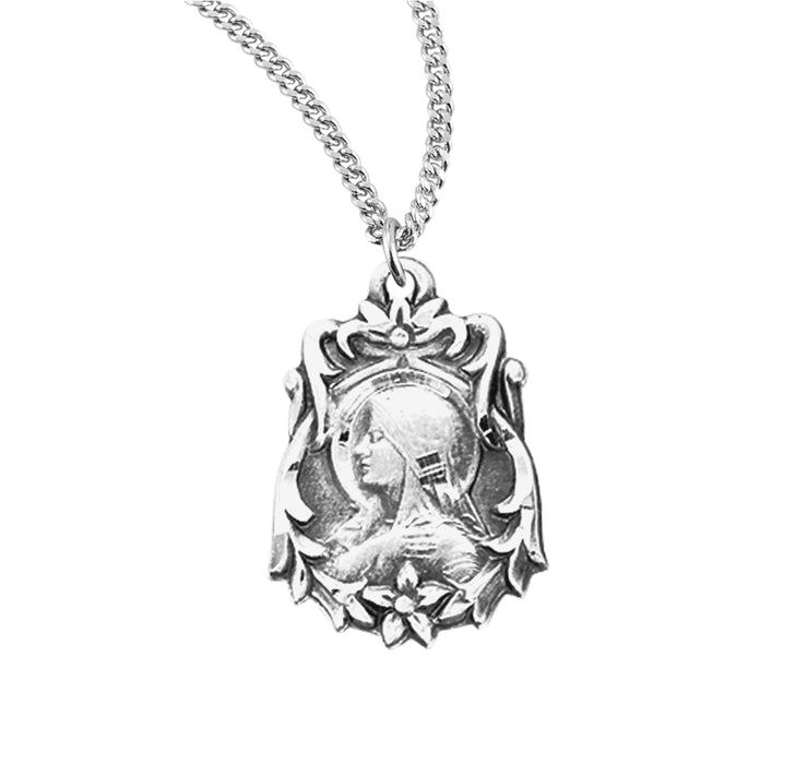 Our Lady of Sorrows Sterling Silver Medal - S357618