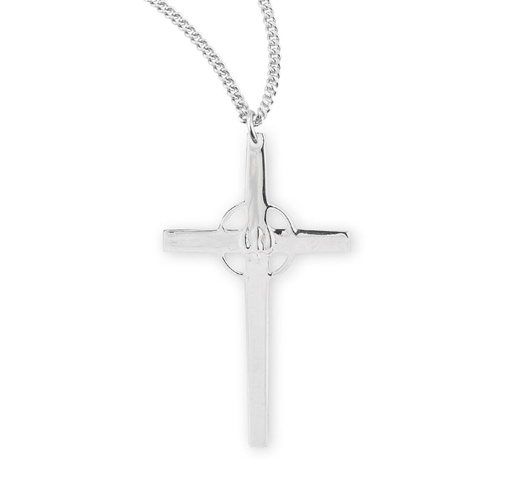 Sterling Silver Holy Spirit Cross - S372018