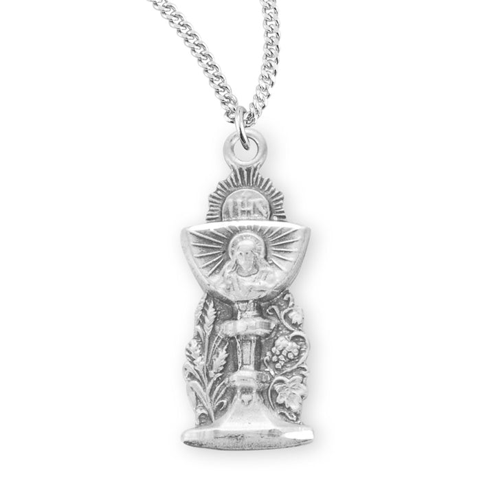 Sterling Silver Chalice Pendant - S380018
