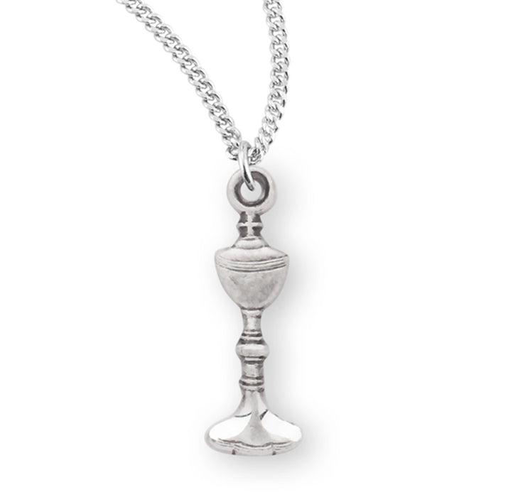 Sterling Silver Chalice Pendant - S380216