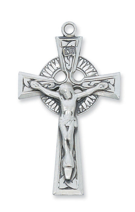 Sterling Silver Crucifix Pendant - L5A