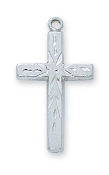 Sterling Silver Cross Pendant - L7002