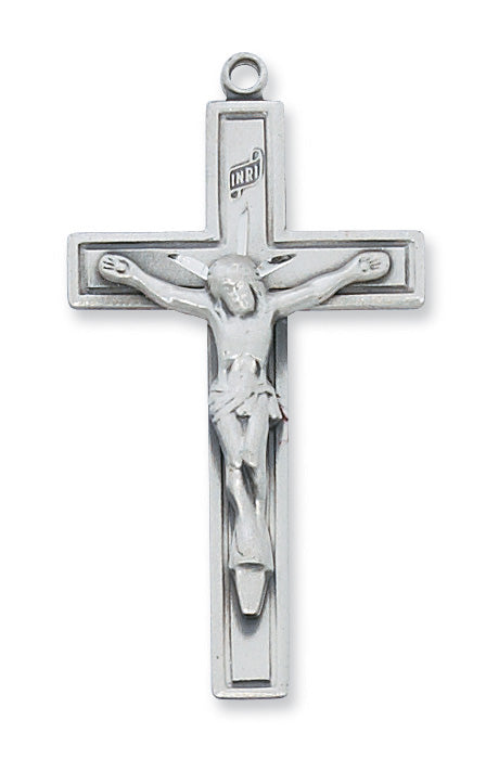 Sterling Silver Crucifix Pendant - L8041