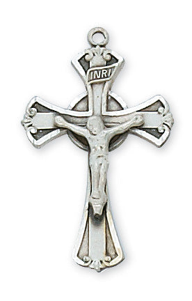Sterling Silver Crucifix Pendant - L8051