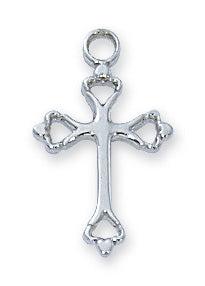 Sterling Silver Cross Pendant - L8003