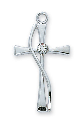 Sterling Silver Cross Pendant - L8012