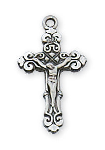 Sterling Silver Crucifix Pendant - L9103