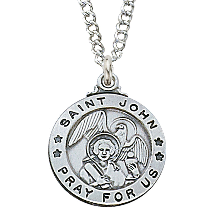 St. John the Evangelist (B) Pendant & Holy Card Gift Set - Portraits of  Saints