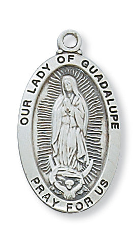 Sterling Silver Guadalupe Pendant - L500GU