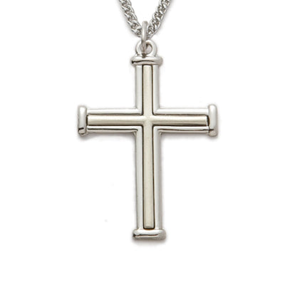 Sterling Silver Cross Boxed - L9229