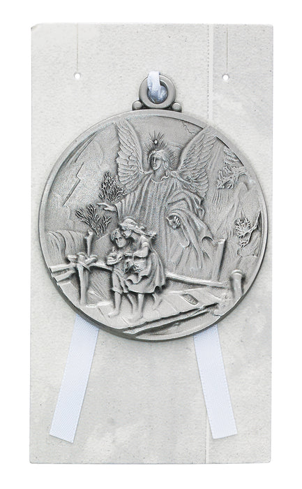 Guardian Angel Crib Medal Carded - PW12-GA