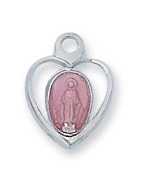 Sterling Silver Miraculous Pendant Boxed - LMHP