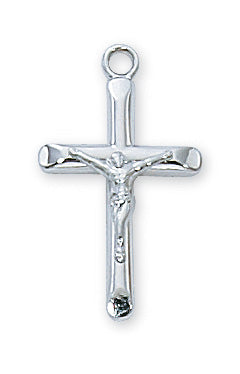 Sterling Silver Crucifix Pendant - L8013