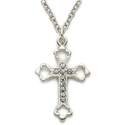 Sterling Silver Cross Boxed - L9242