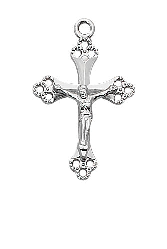 Sterling Silver Crucifix Pendant - L9155