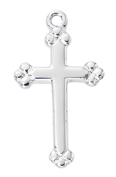 Sterling Silver Cross Boxed - L9256