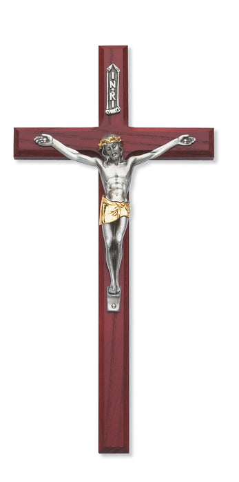 10 in. Cherry Crucifix Boxed - 80-98
