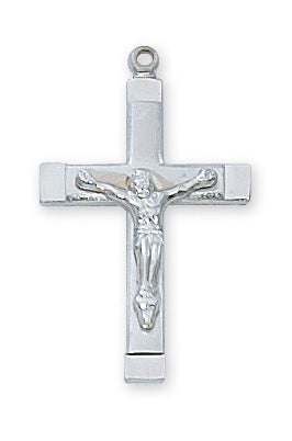 Sterling Silver Crucifix Pendant - L8068