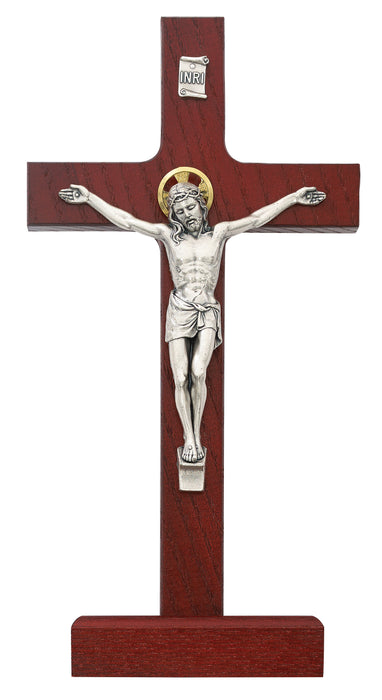 8 in. Cherry Crucifix Boxed - 80-58