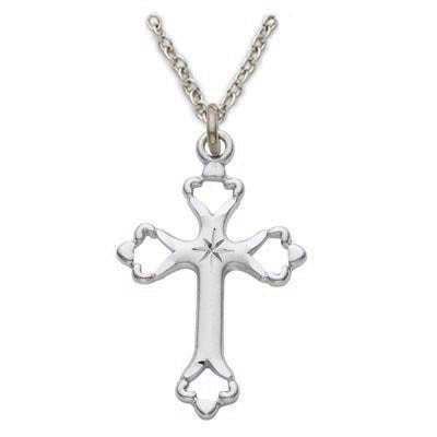Sterling Silver Cross Boxed - L9248