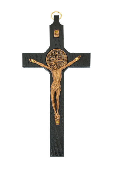 8in Black and Copper St Benedict Boxed - 80-10