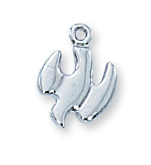 Sterling Silver Holy Spirit Pendant - L423