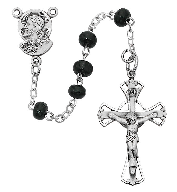 Black Wood Youth Rosary Boxed - 159L-BKG — Acadian Religious
